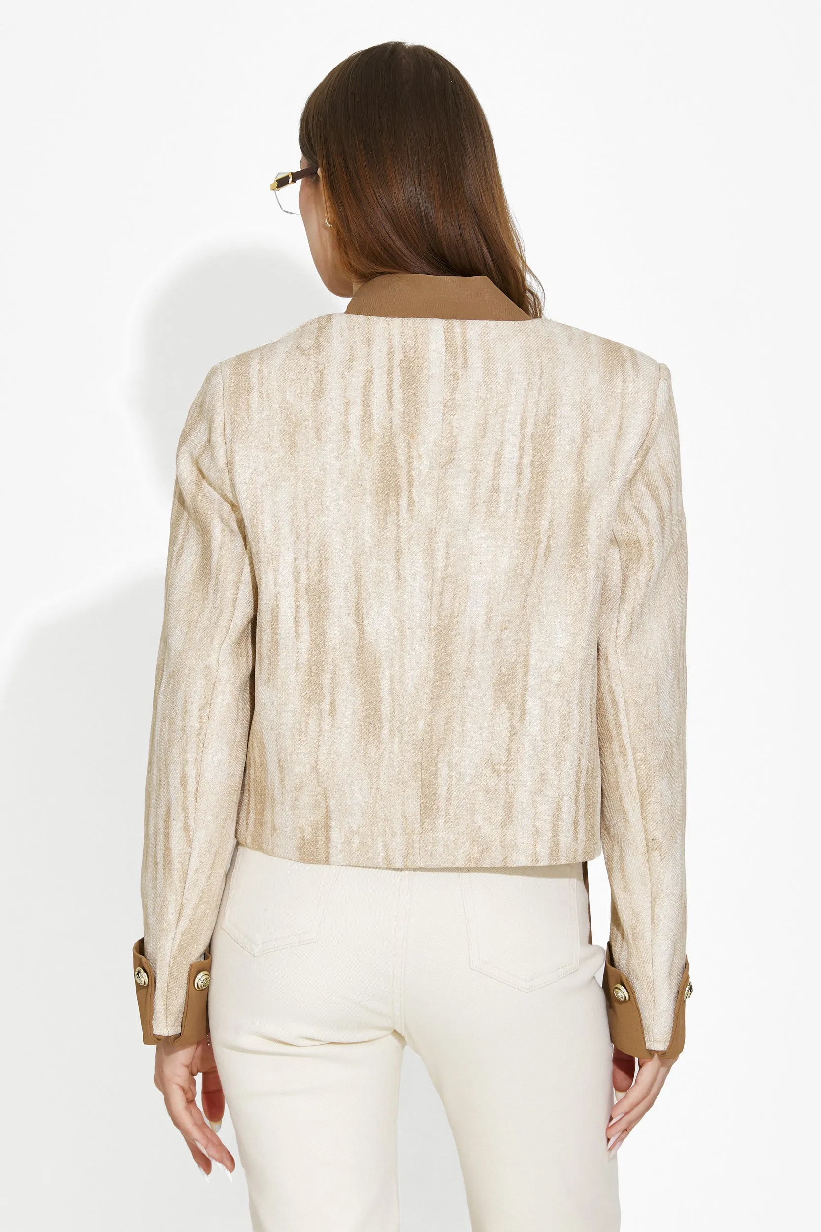 Sacou dama elegant maro Sudera Bogas sold by bogas product image thumbnail 2