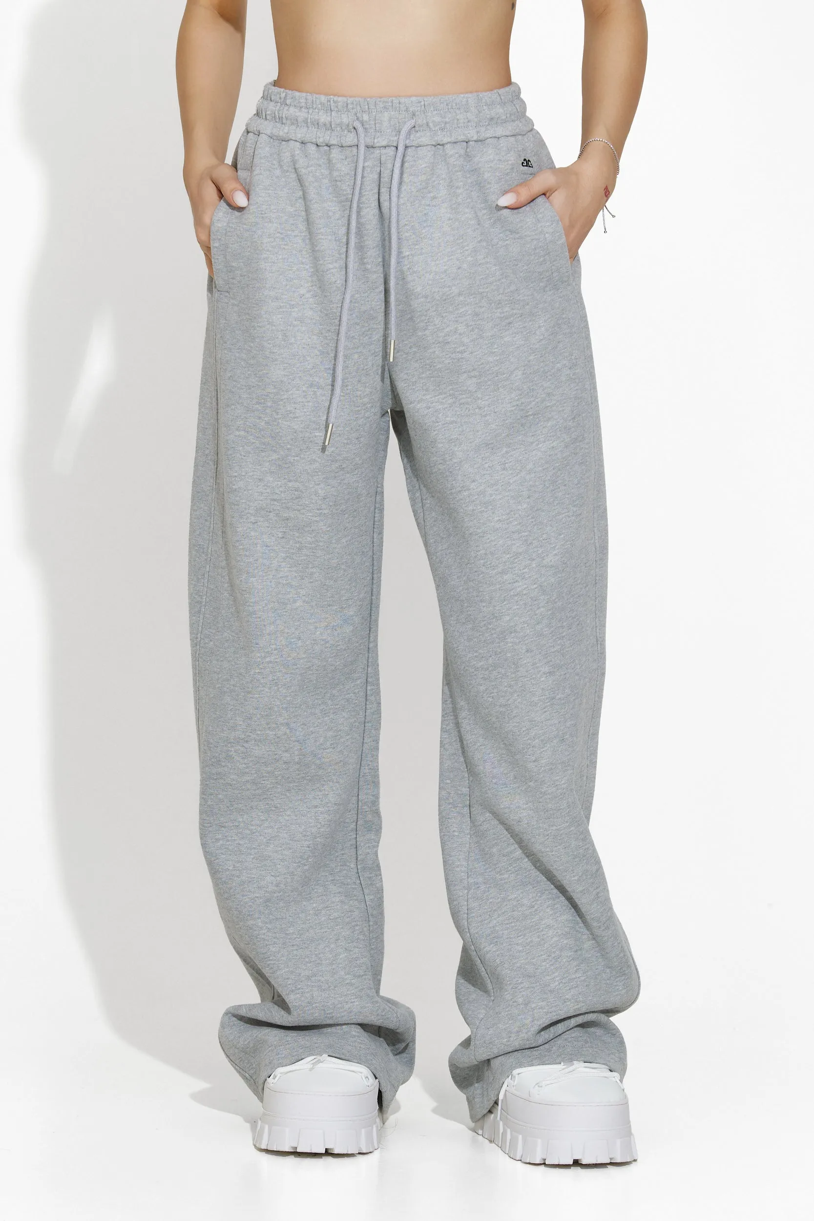 Pantaloni dama casual gri Manye Bogas sold by bogas