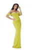 Rochie dama lunga lycra verde lime Yoali Bogas sold by bogas