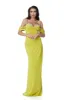 Rochie dama lunga lycra verde lime Yoali Bogas sold by bogas