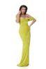 Rochie dama lunga lycra verde lime Yoali Bogas sold by bogas