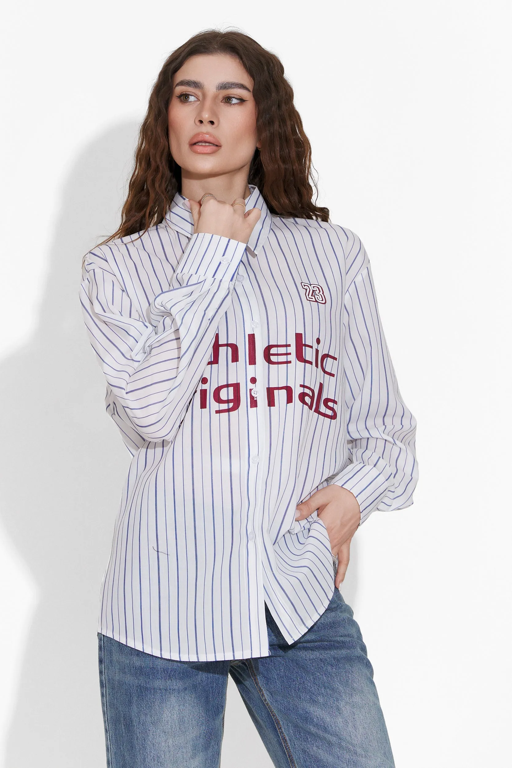 Camasa dama casual alba Jomary Bogas sold by bogas product image thumbnail 3