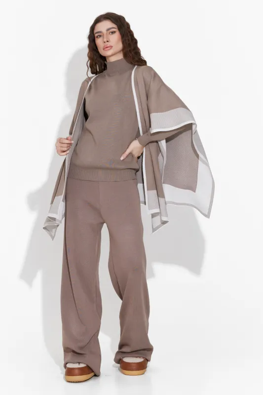 Compleu dama casual maro Greter Bogas sold by bogas