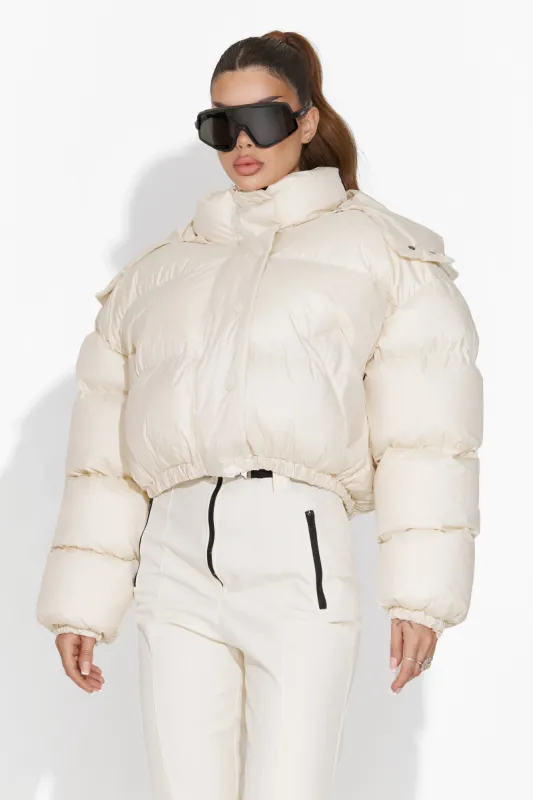 Geaca dama casual bej Mistiq Bogas sold by bogas