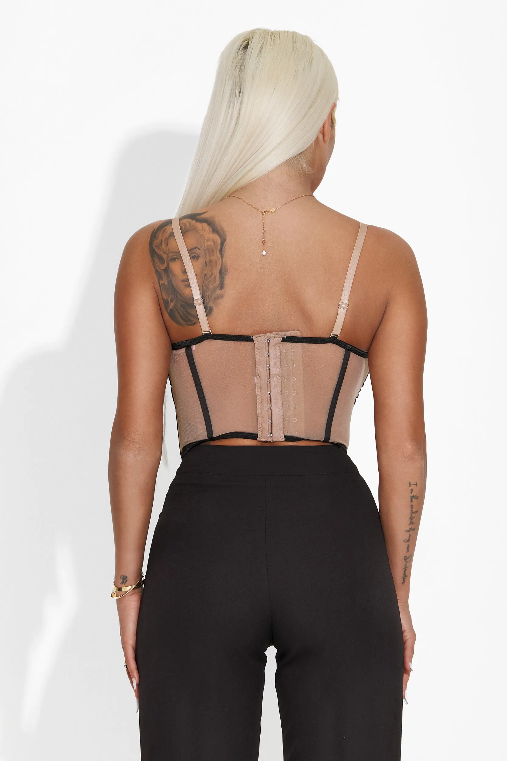 Corset dama elegant bej Hajala Bogas sold by bogas product image thumbnail 2