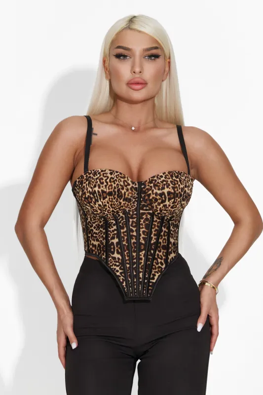 Corset dama elegant maro Kelsia Bogas sold by bogas