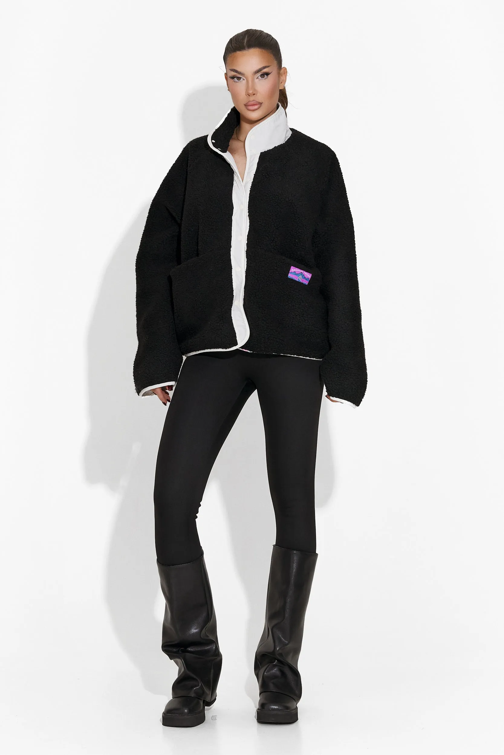 Geaca dama 2 fete neagra Todena Bogas sold by bogas product image thumbnail 2