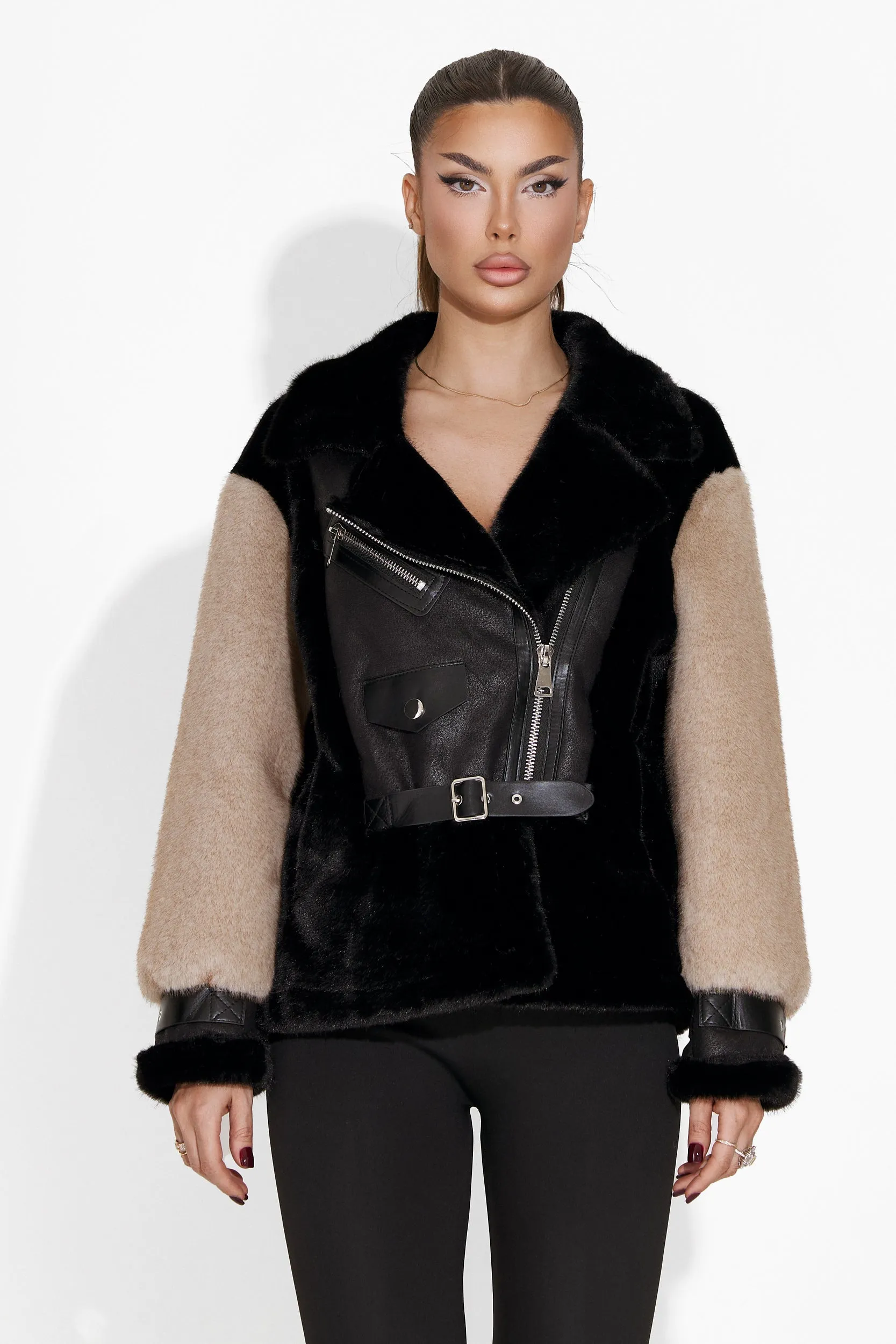 Geaca dama casual maro Orieta Bogas sold by bogas product image thumbnail 2