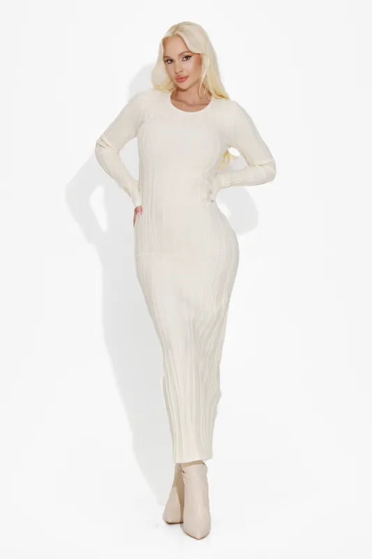 Rochie dama lunga bej Zarsa Bogas sold by bogas