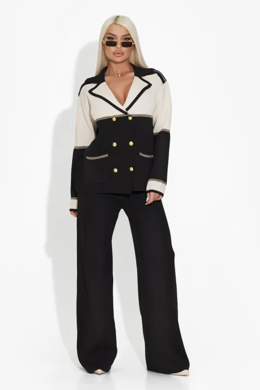 Compleu dama casual negru Carisa Bogas sold by bogas