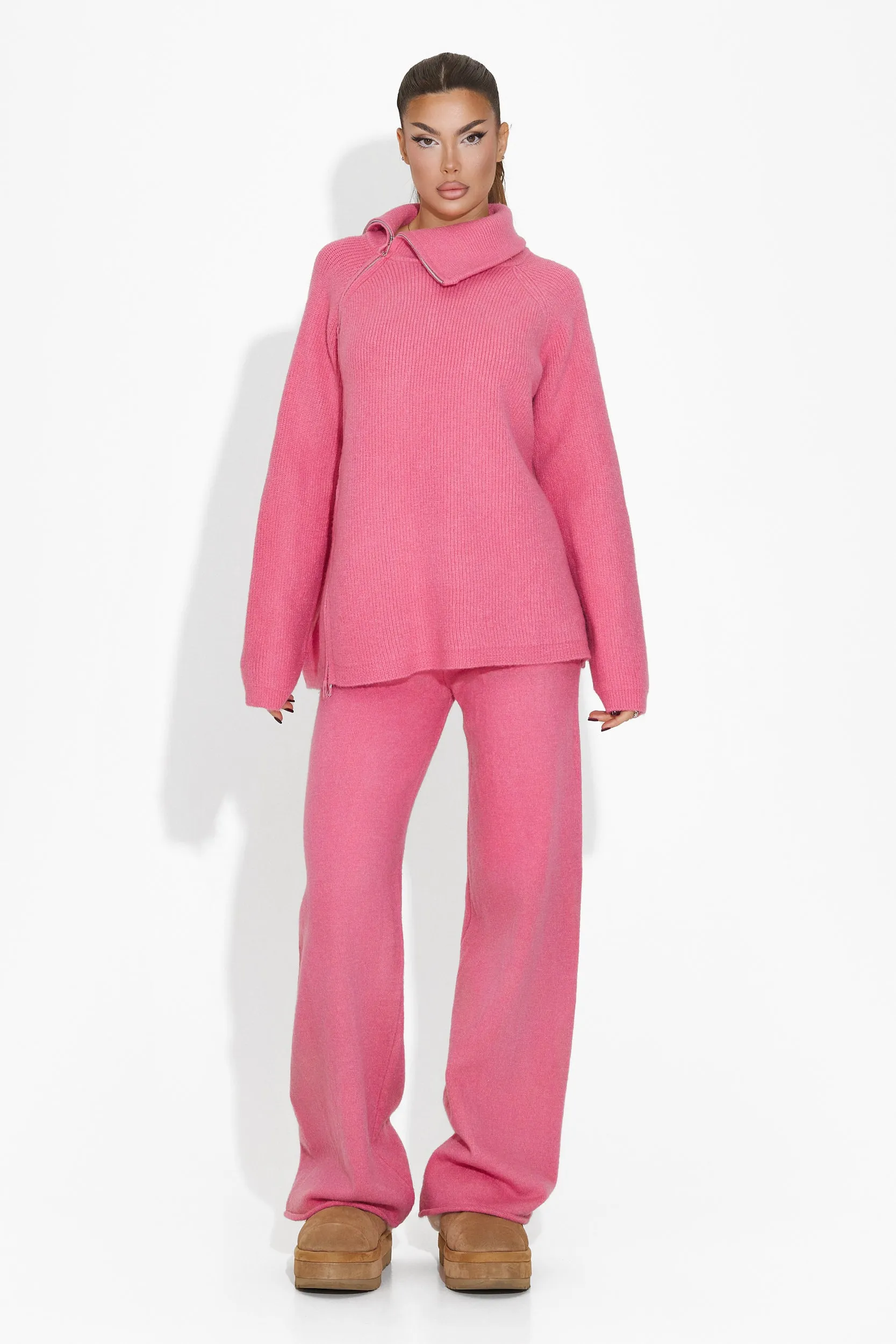 Compleu dama casual roz Jordia Bogas sold by bogas product image thumbnail 5