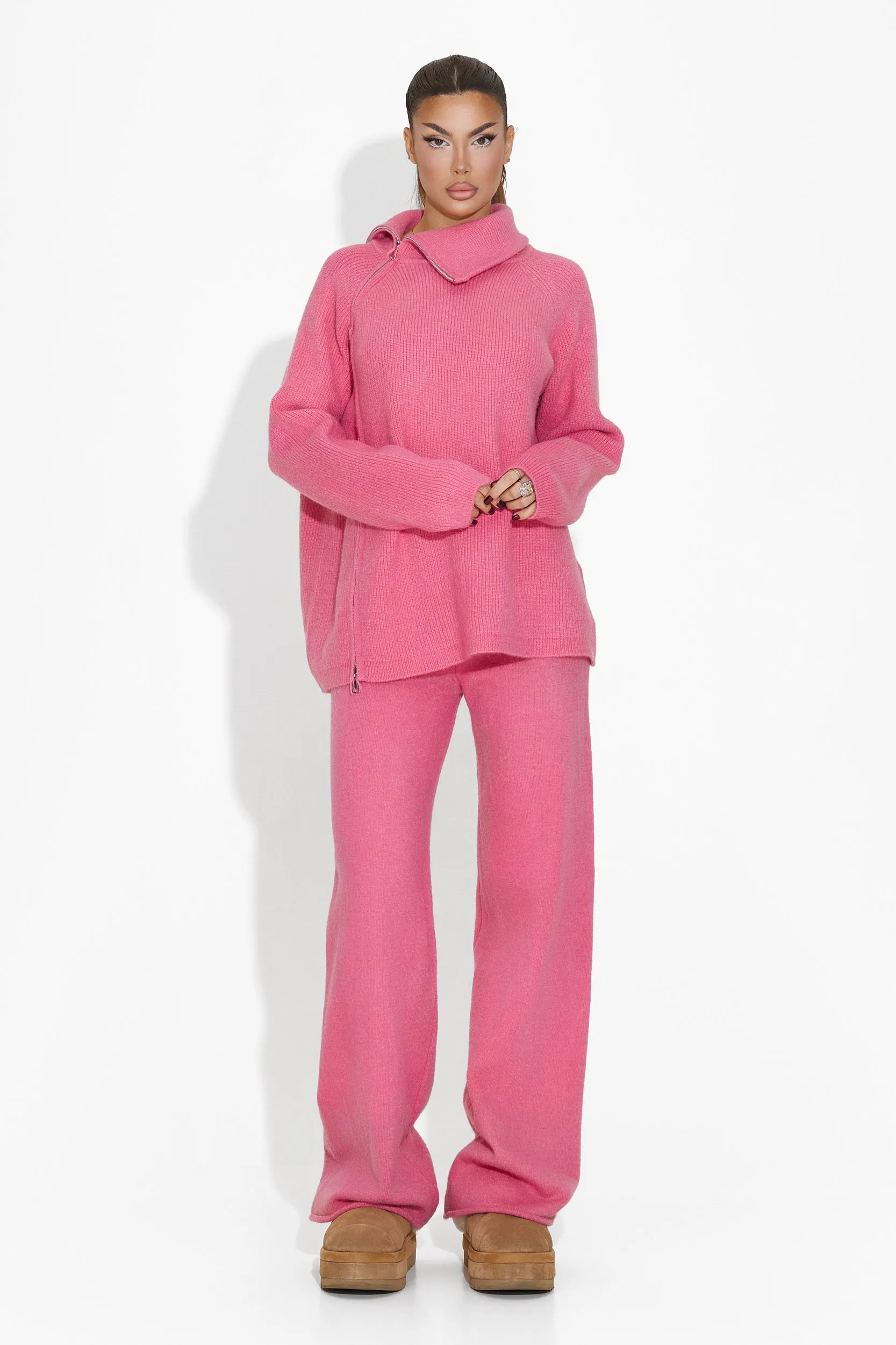 Compleu dama casual roz Jordia Bogas sold by bogas product image thumbnail 4