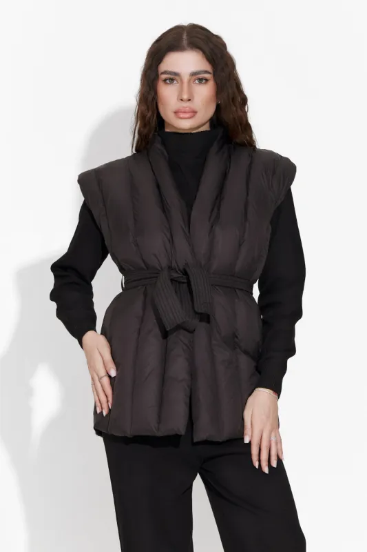 Vesta dama casual neagra Gisela Bogas sold by bogas