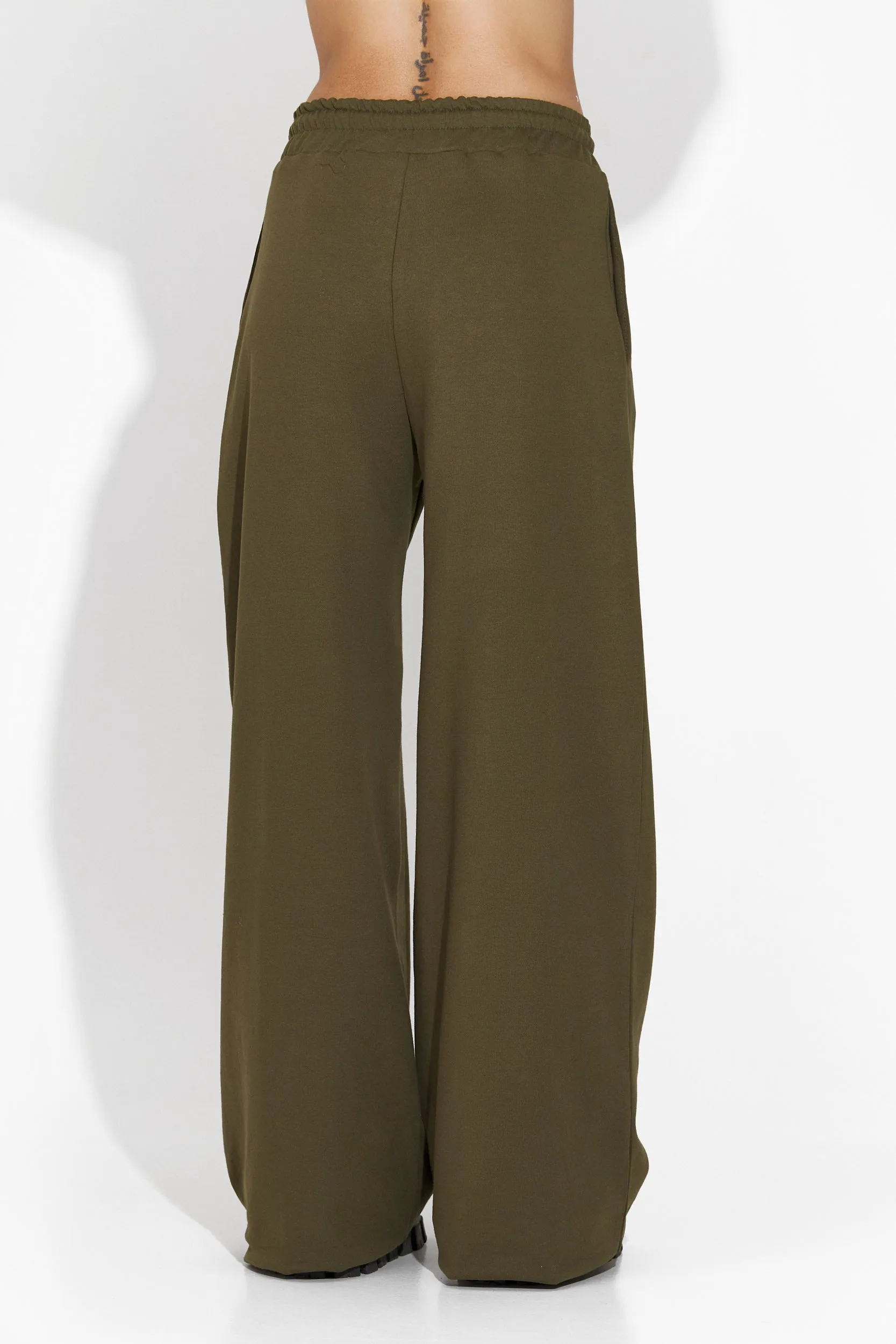 Pantaloni dama casual kaki Enela Bogas sold by bogas product image thumbnail 2