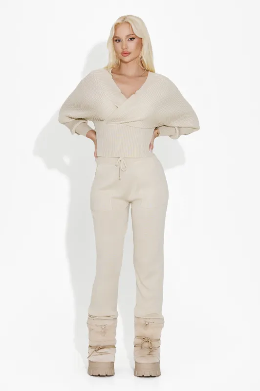 Compleu dama casual bej Bony Bogas sold by bogas