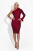 Rochie dama scurta rosie Malyna Bogas sold by bogas