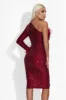 Rochie dama scurta rosie Malyna Bogas sold by bogas