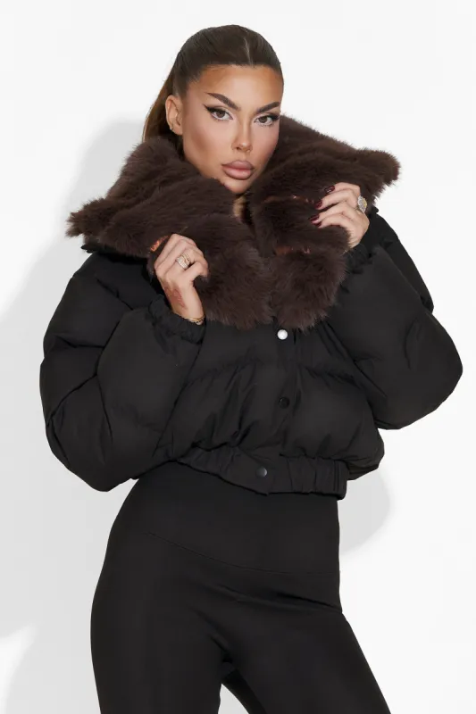 Geaca dama casual neagra Ricky Bogas sold by bogas