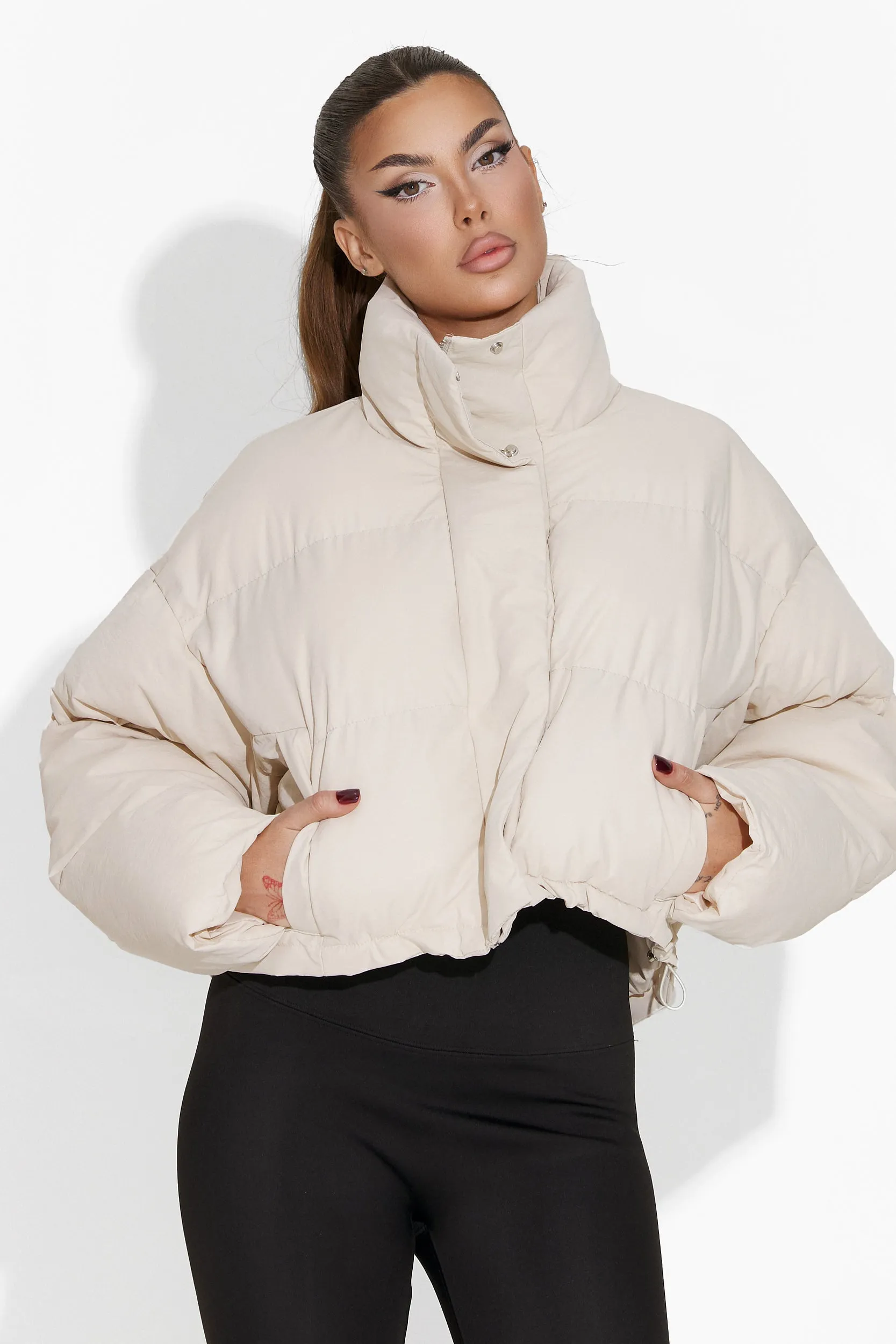 Geaca dama casual bej Astrid Bogas sold by bogas product image thumbnail 4