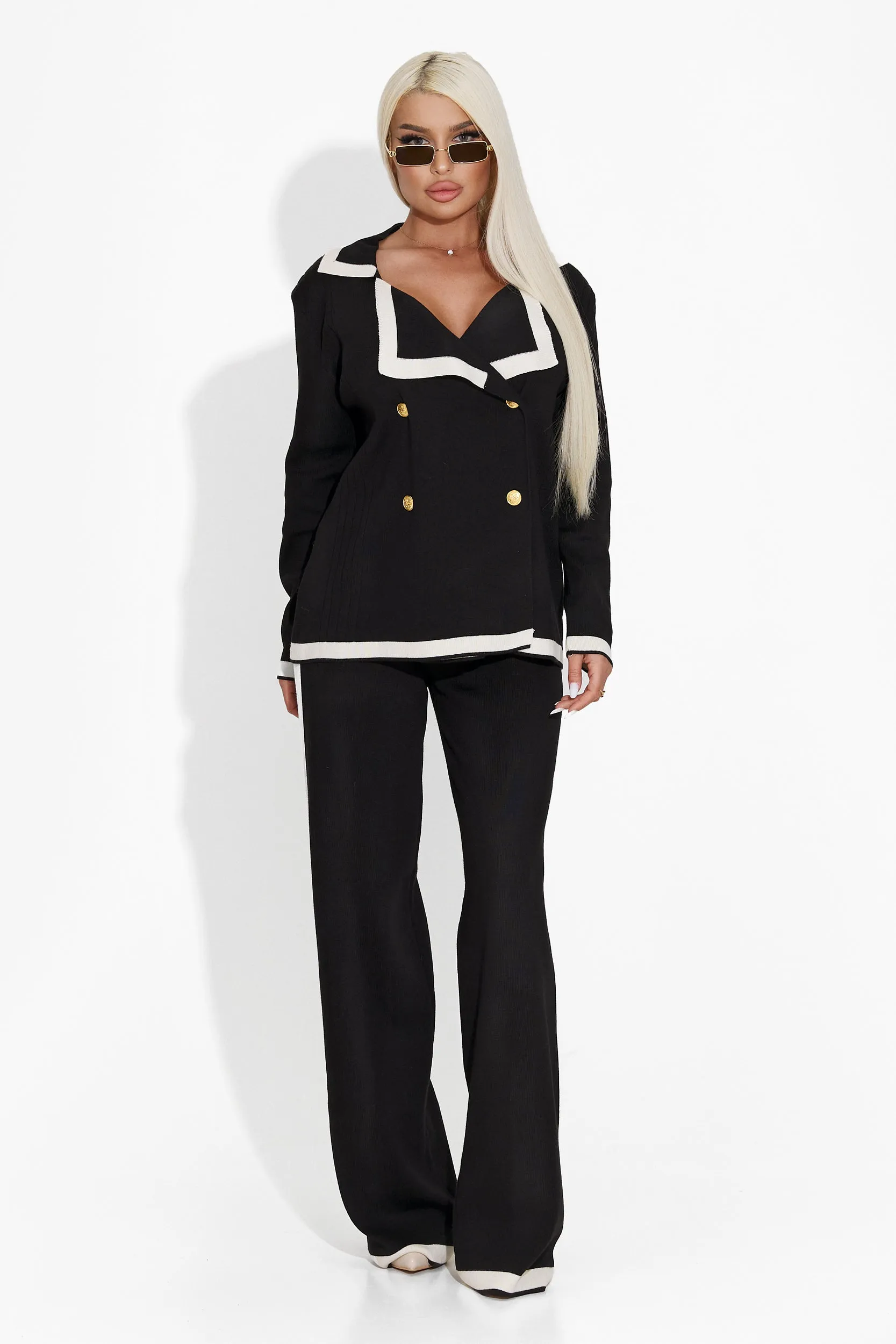 Compleu dama elegant negru Rylia Bogas sold by bogas