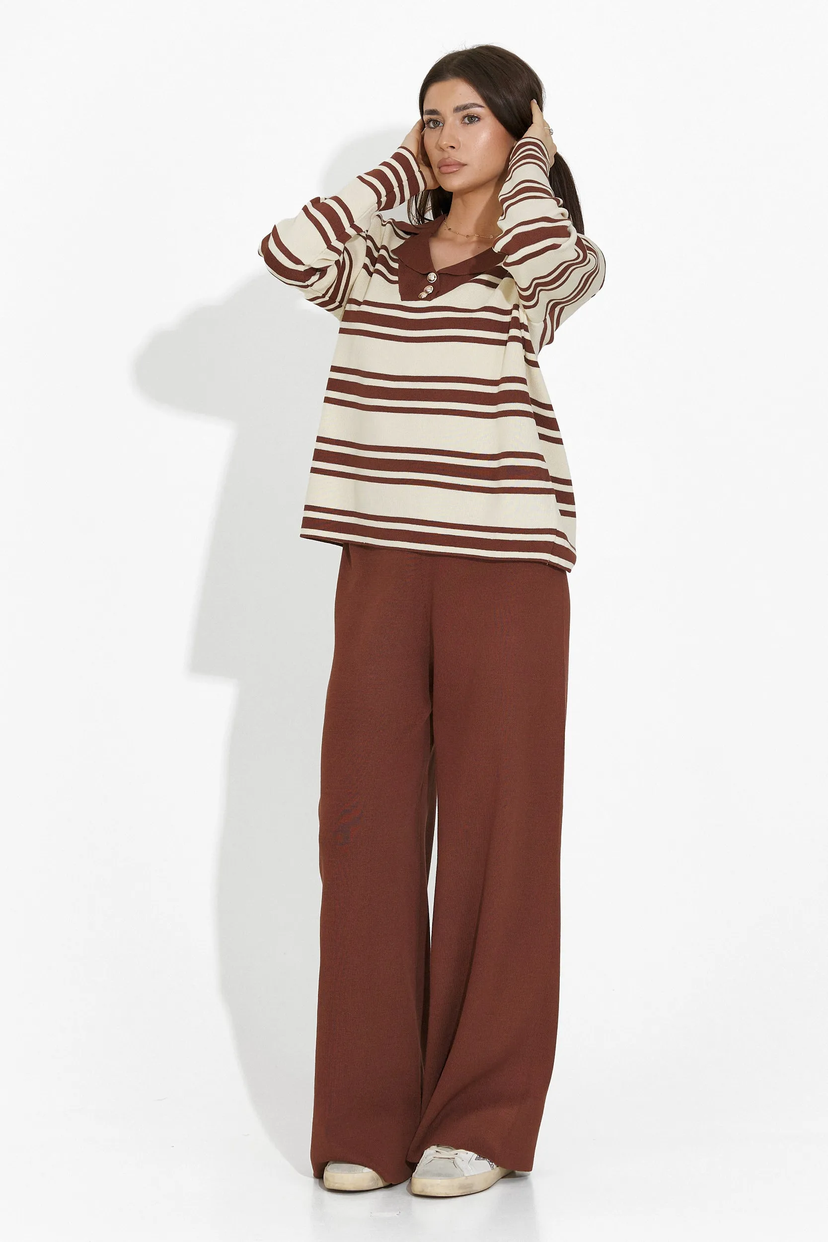 Compleu dama casual maro Elixir Bogas sold by bogas product image thumbnail 4