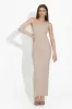 Rochie dama lunga bej Karolyn Bogas sold by bogas