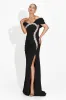 Rochie dama lunga neagra Condesa Bogas sold by bogas