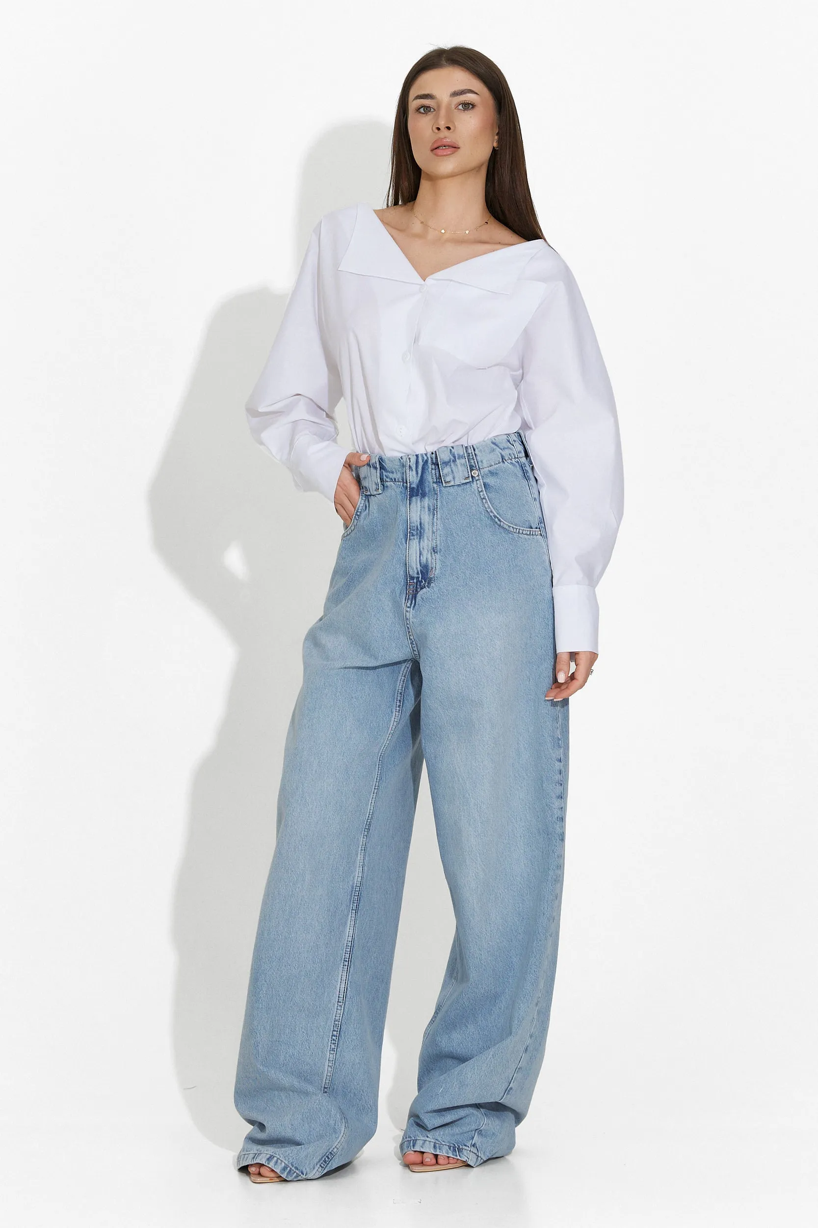 Blugi dama casual albastri Shelyana Bogas sold by bogas product image thumbnail 3