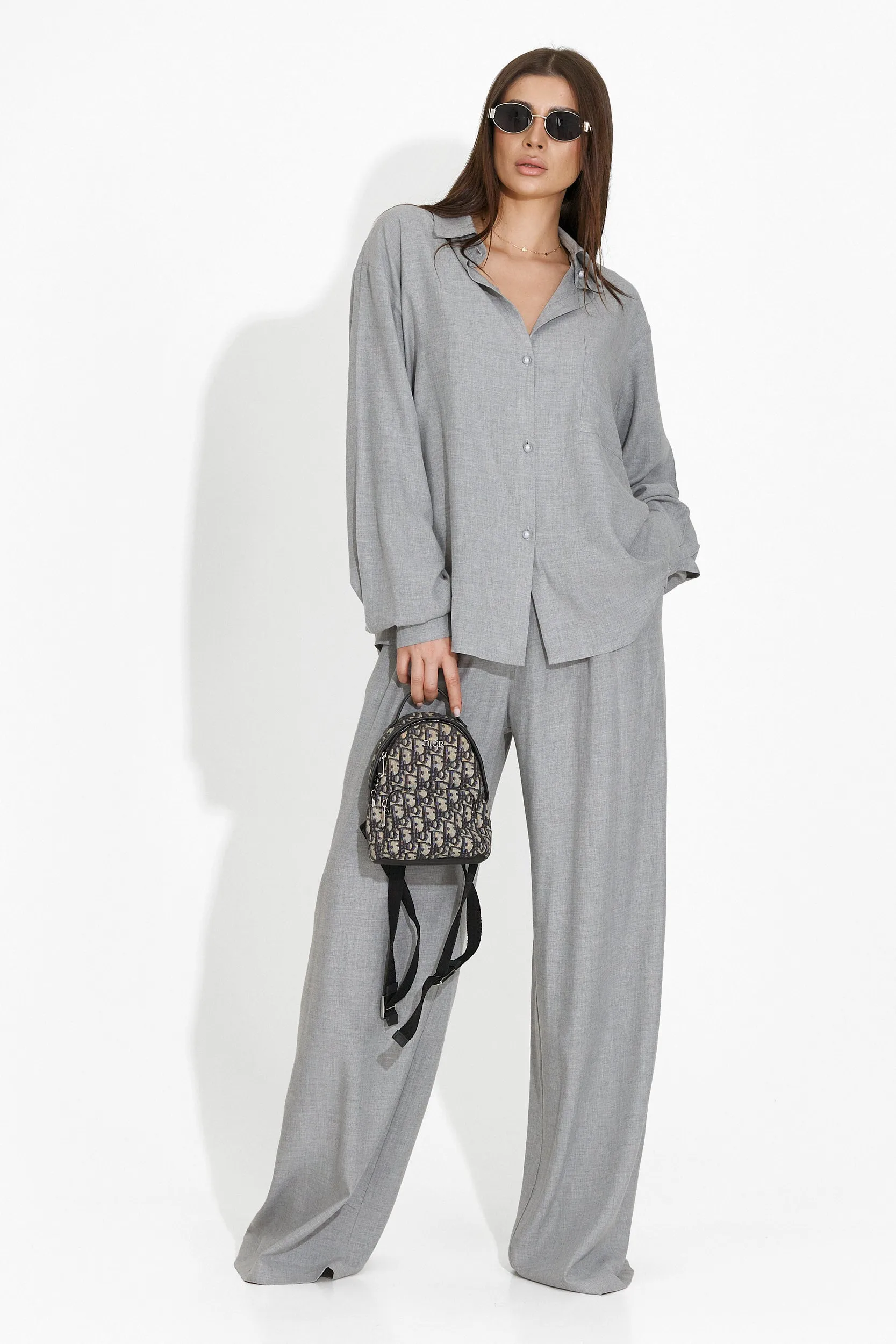 Compleu cu pantaloni elegant gri Myriam Bogas sold by bogas product image thumbnail 2