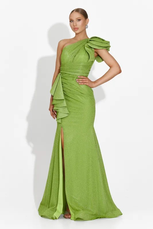 Rochie dama lunga verde Maryjane Bogas sold by bogas