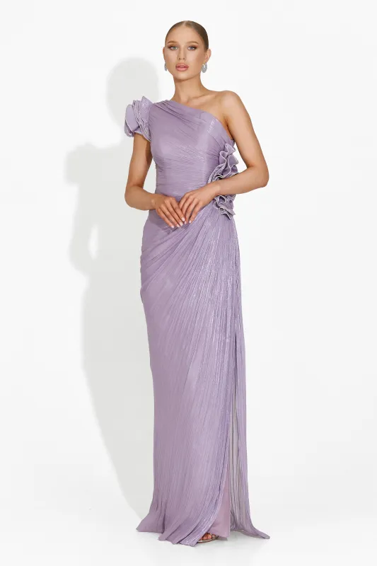 Rochie dama lunga lila Estefana Bogas sold by bogas