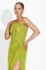 Rochie dama lunga verde Apryl Bogas sold by bogas