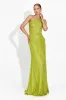 Rochie dama lunga verde Apryl Bogas sold by bogas