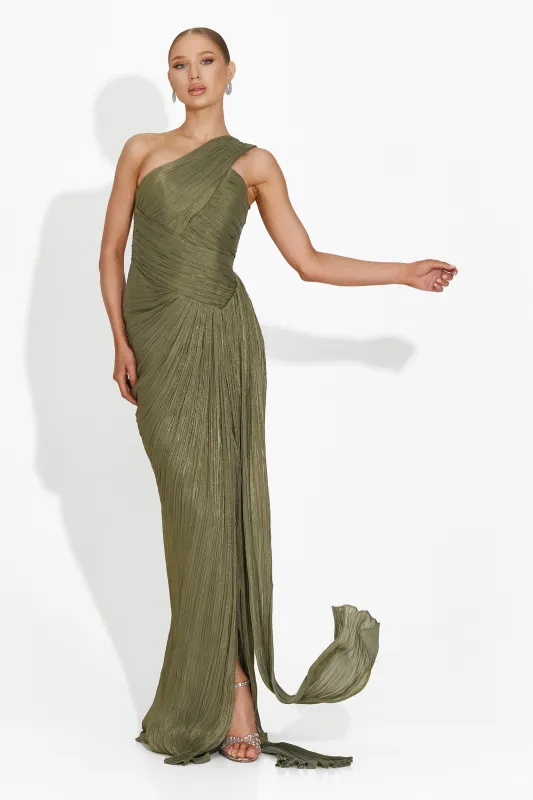 Rochie dama lunga kaki Rosale Bogas sold by bogas