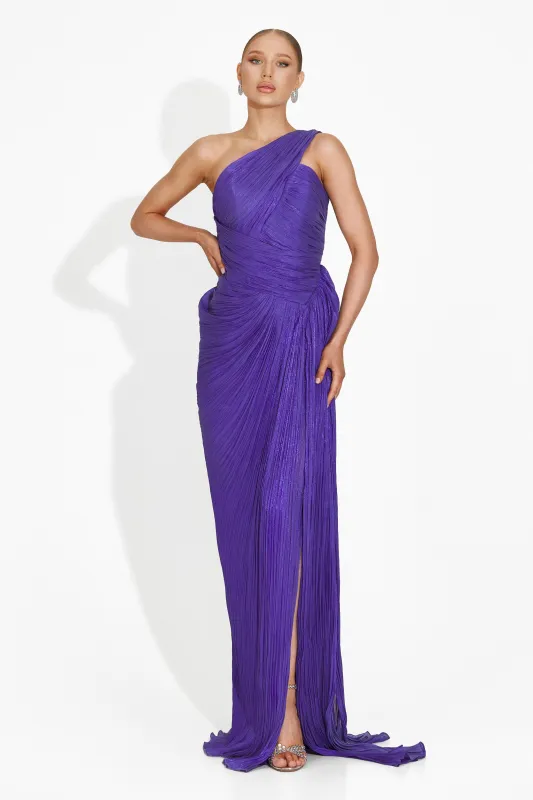 Rochie dama lunga lila Rosale Bogas sold by bogas