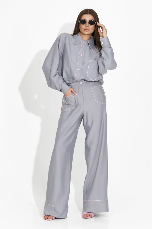 Compleu cu pantaloni gri Arilova Bogas sold by bogas