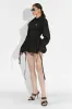 Camasa dama casual neagra Tazle Bogas sold by bogas