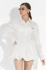 Camasa dama casual alba Tazle Bogas sold by bogas