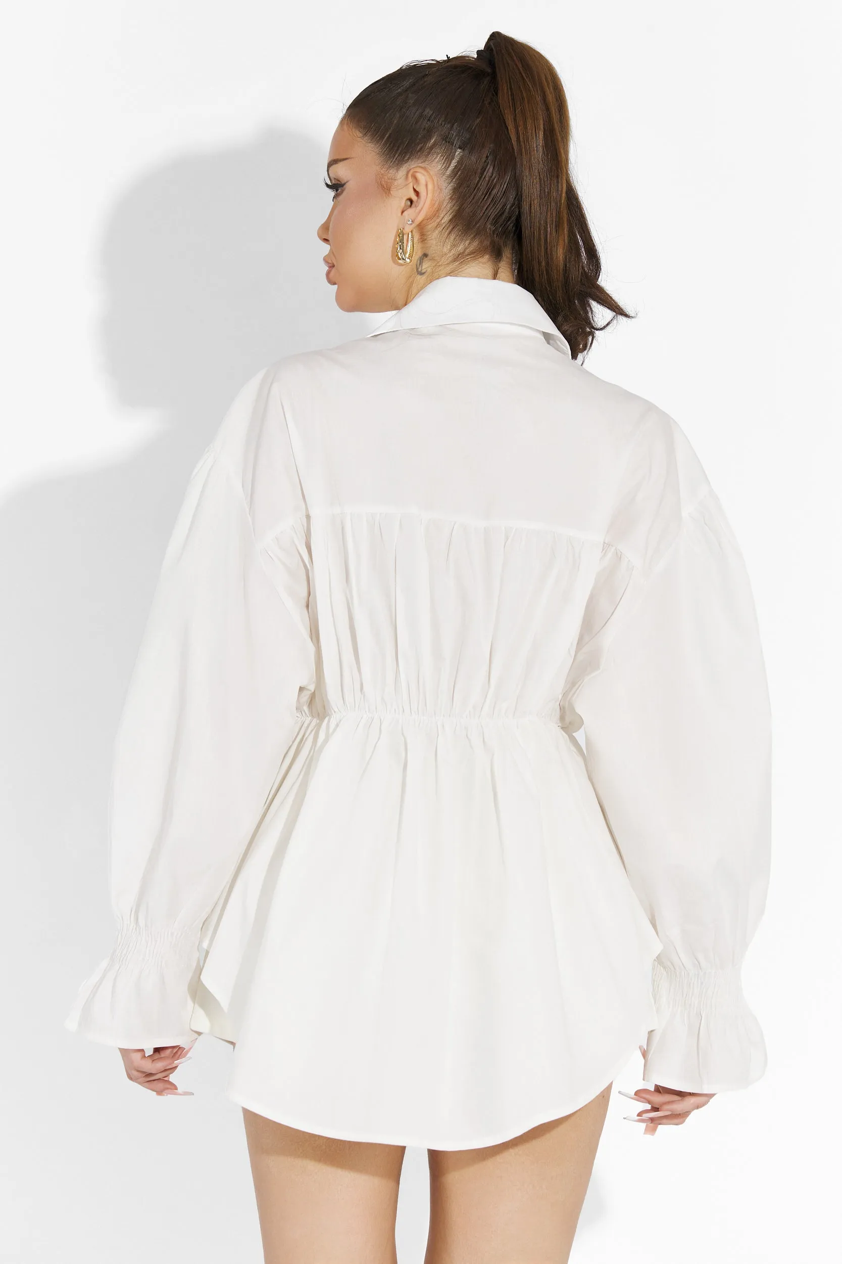 Camasa dama casual alba Globy Bogas sold by bogas product image thumbnail 2