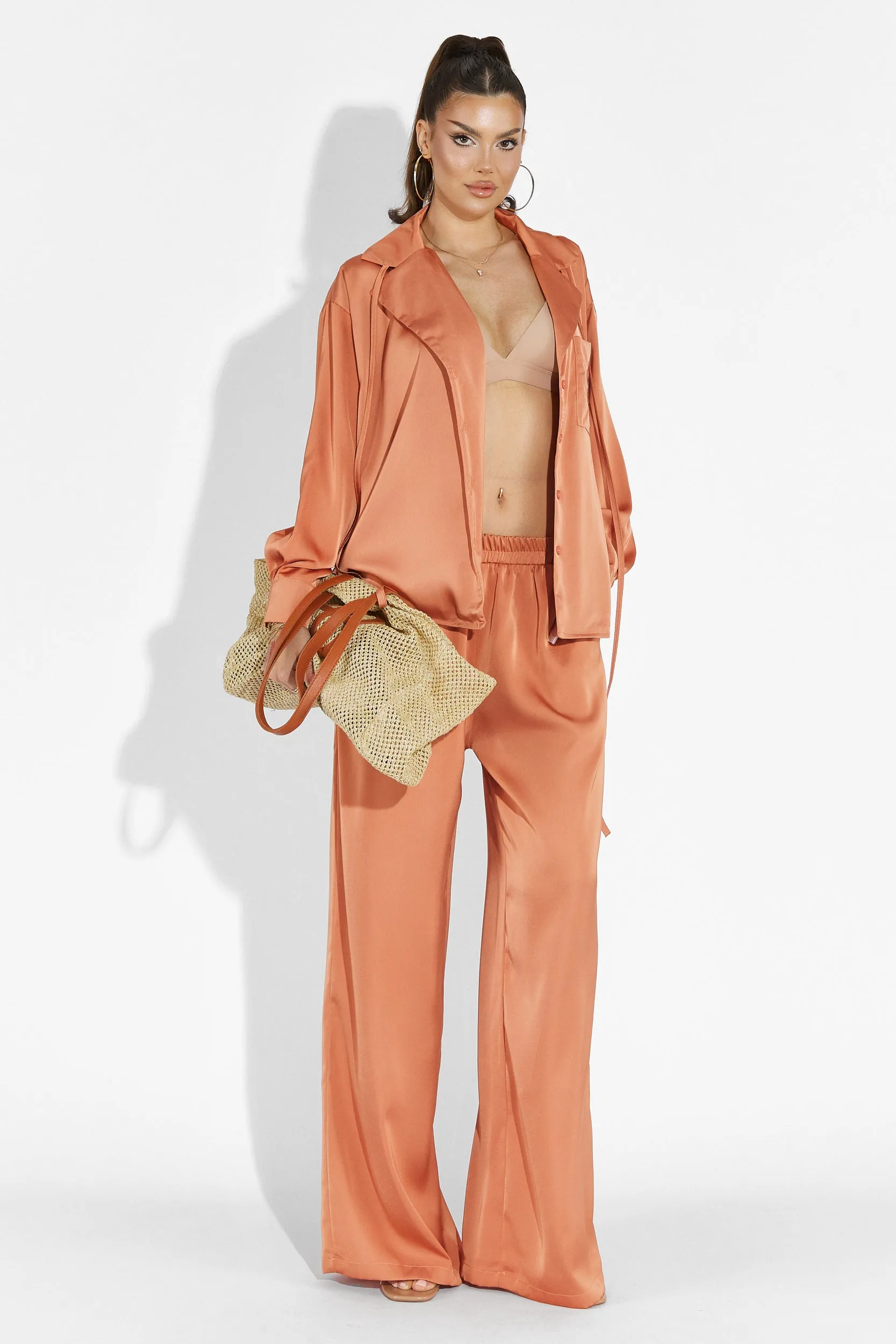 Compleu cu pantaloni portocaliu Nikanor Bogas sold by bogas product image thumbnail 5