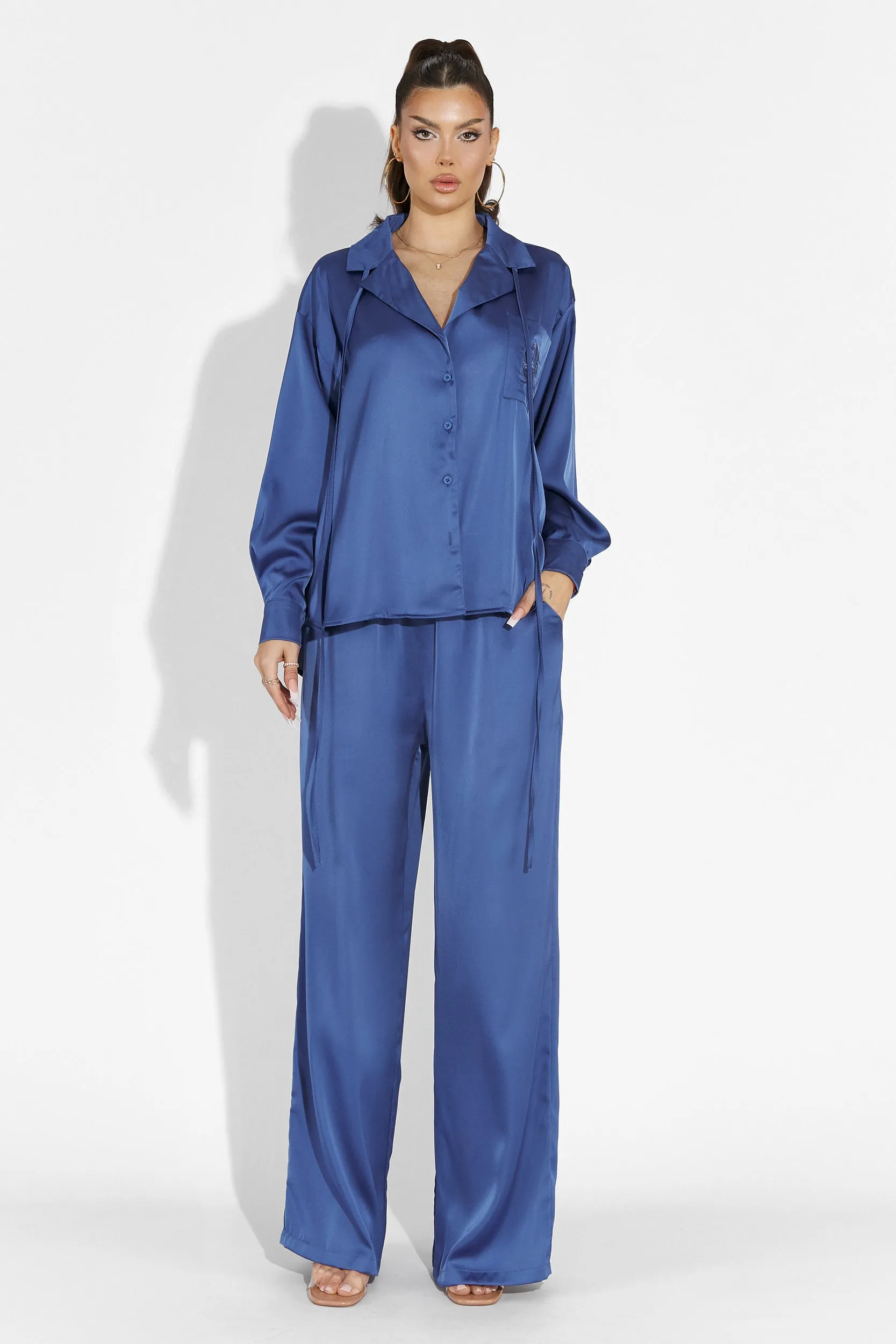 Compleu cu pantaloni bleumarin Nikanor Bogas sold by bogas product image thumbnail 2