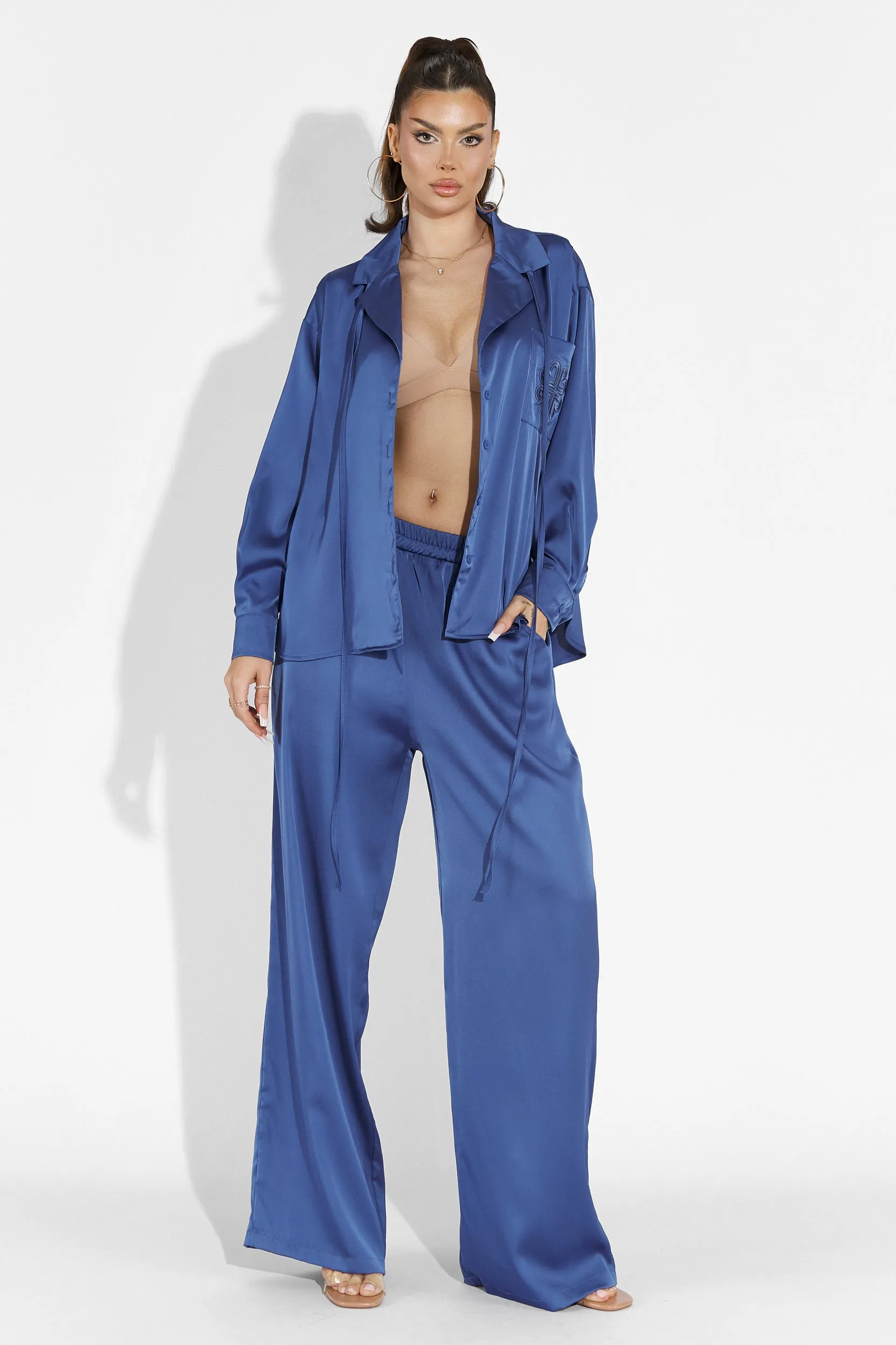 Compleu cu pantaloni bleumarin Nikanor Bogas sold by bogas product image thumbnail 4