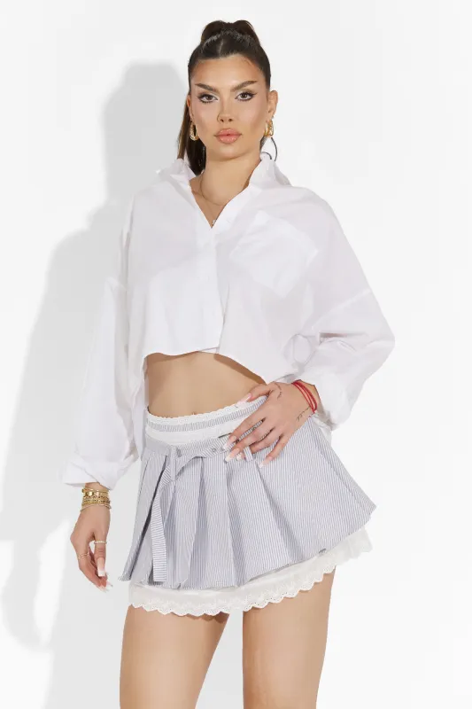 Fusta dama casual neagra Boat Bogas sold by bogas