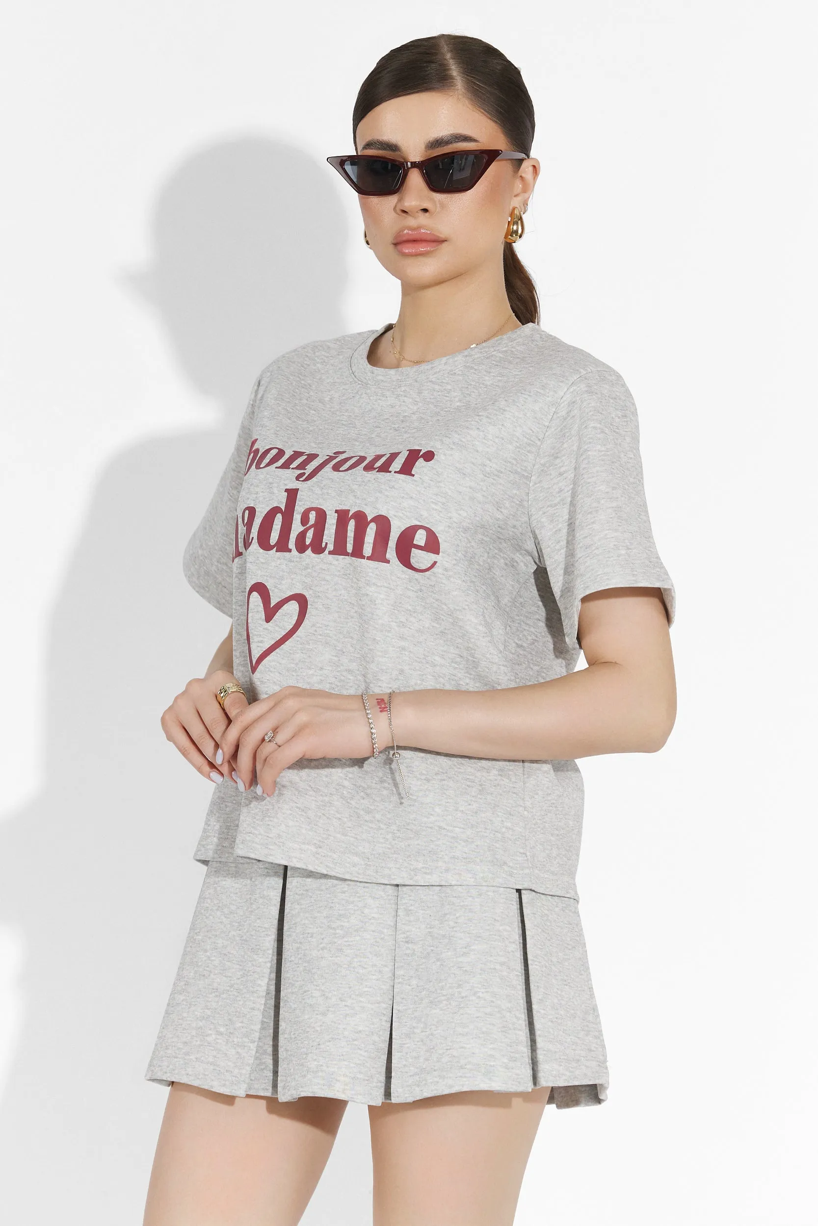 Compleu cu fusta gri Myana Bogas sold by bogas product image thumbnail 2