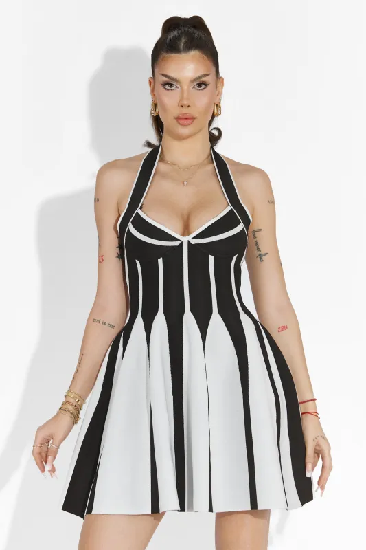 Rochie dama scurta neagra Letizia Bogas sold by bogas