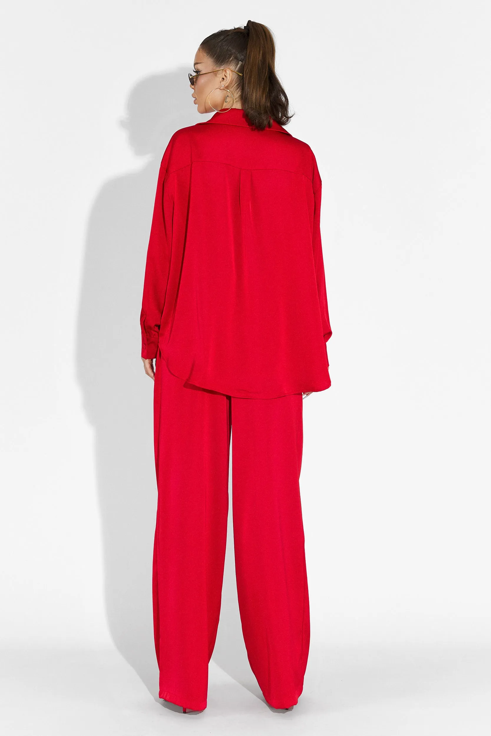 Compleu cu pantaloni rosu Nikanor Bogas sold by bogas product image thumbnail 3