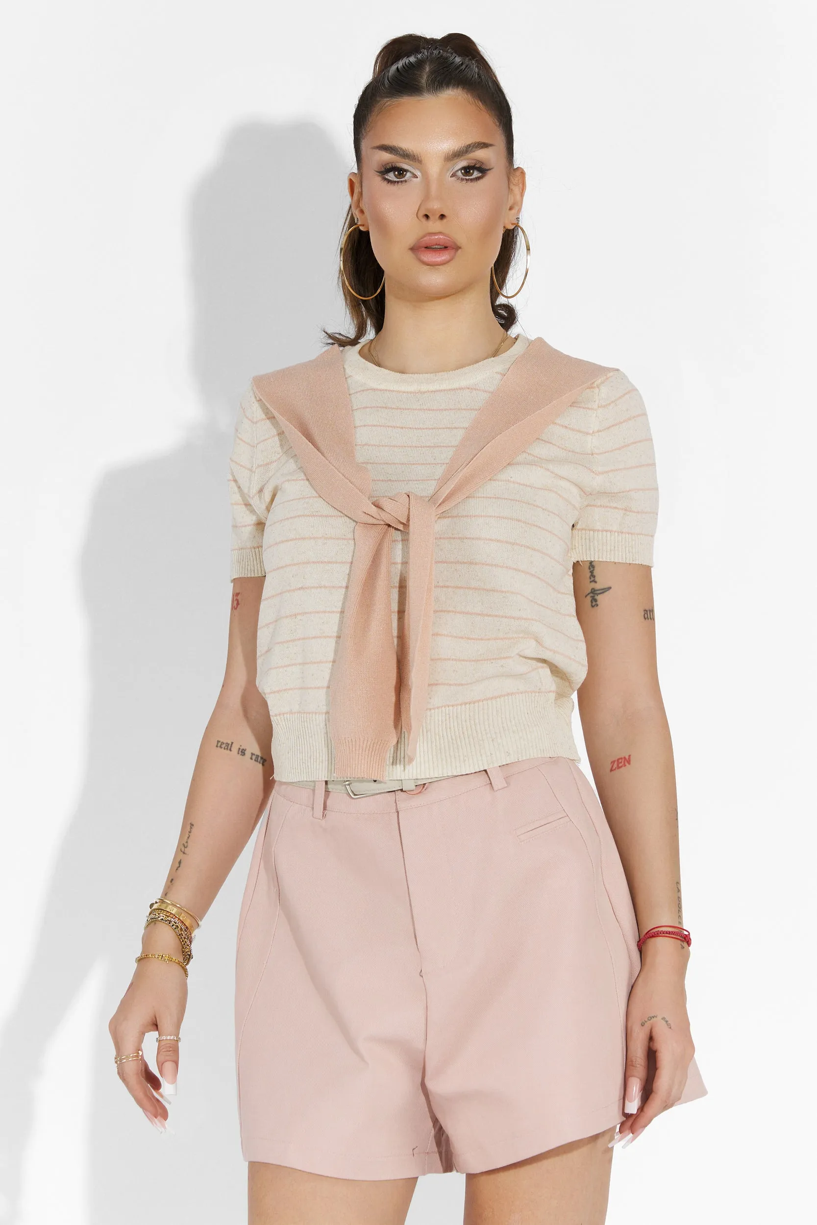 Pantaloni dama casual roz Herling Bogas sold by bogas