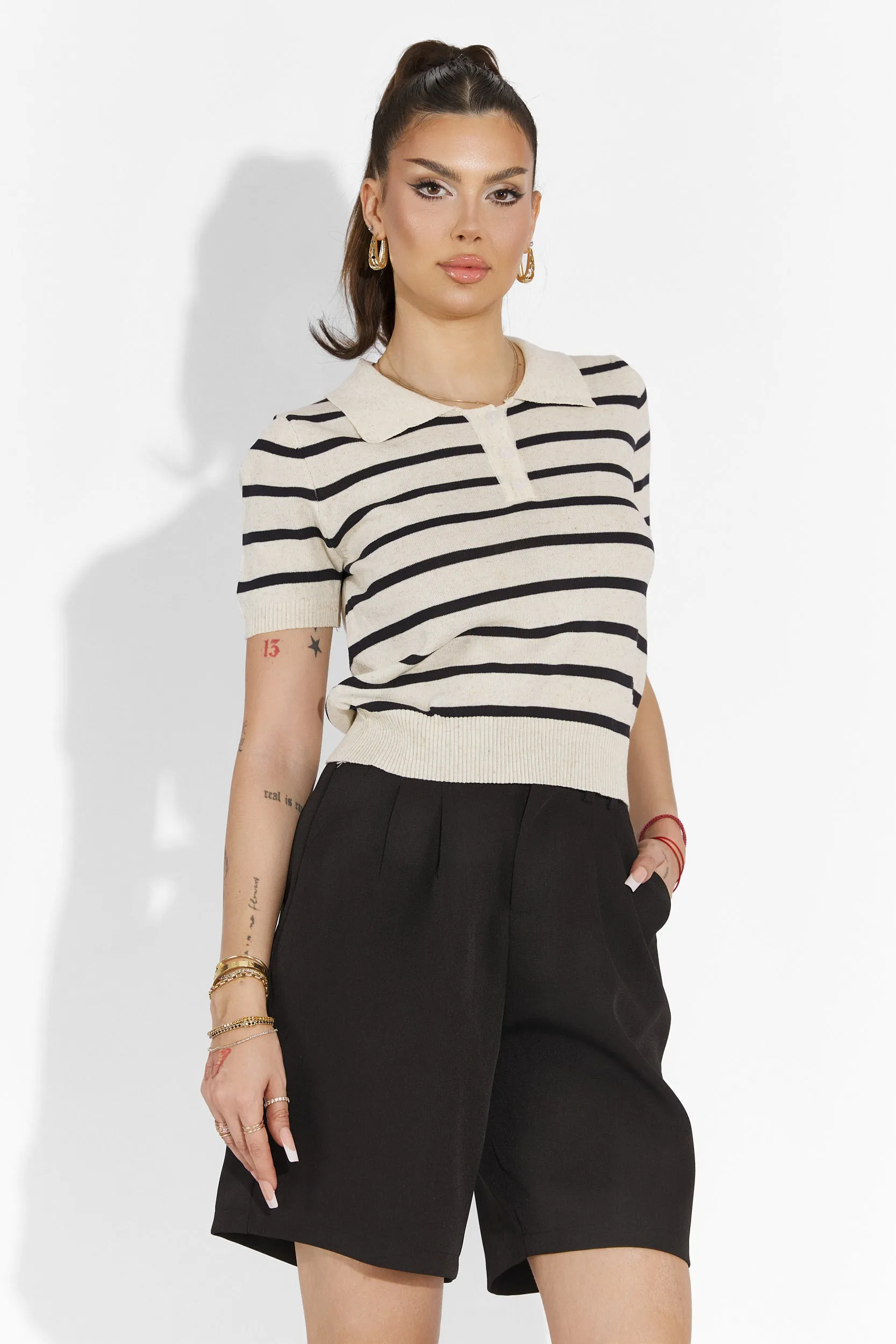 Pantaloni dama casual negri Athuro Bogas sold by bogas