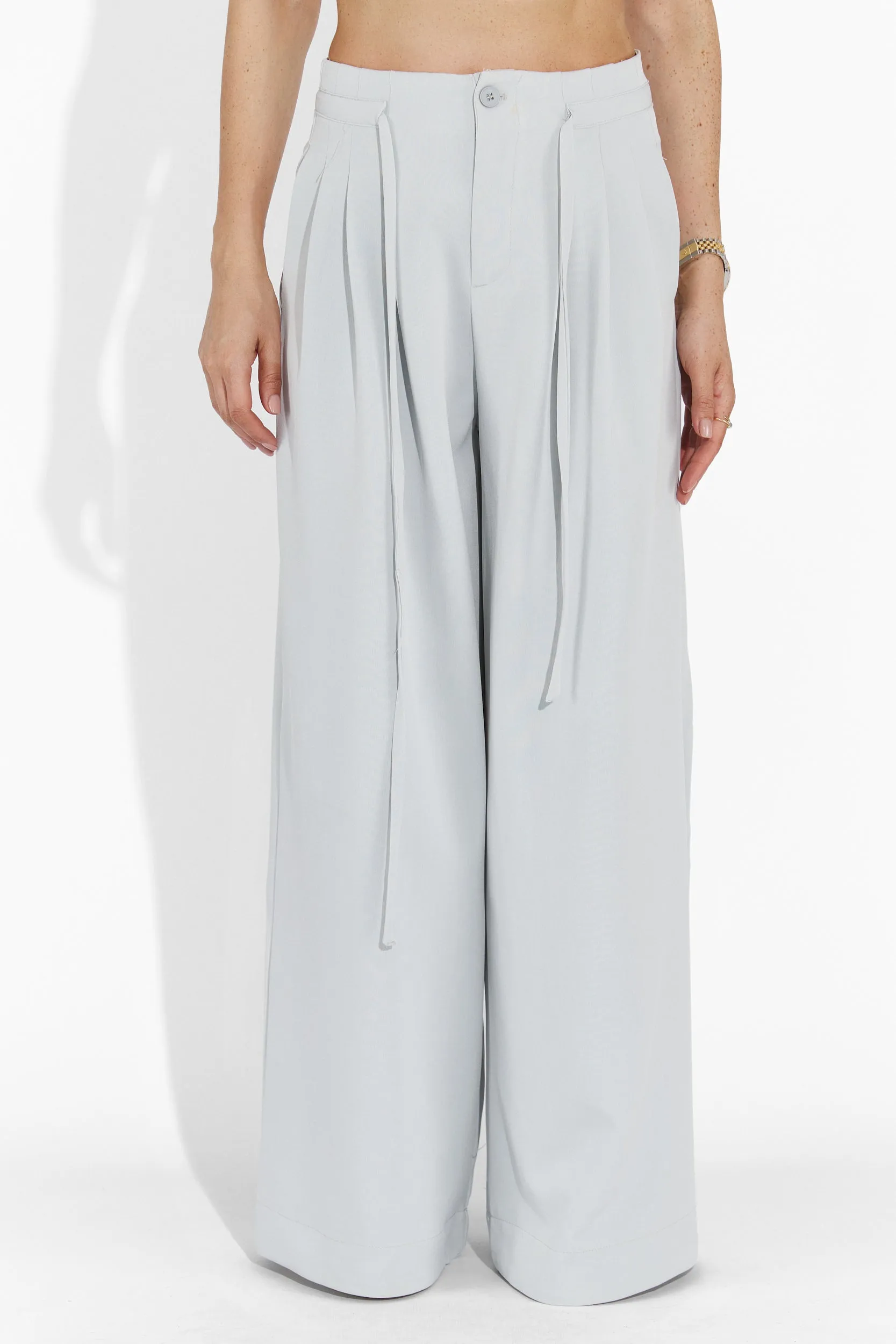 Pantaloni dama casual bleu Eusebiu Bogas sold by bogas product image thumbnail 5