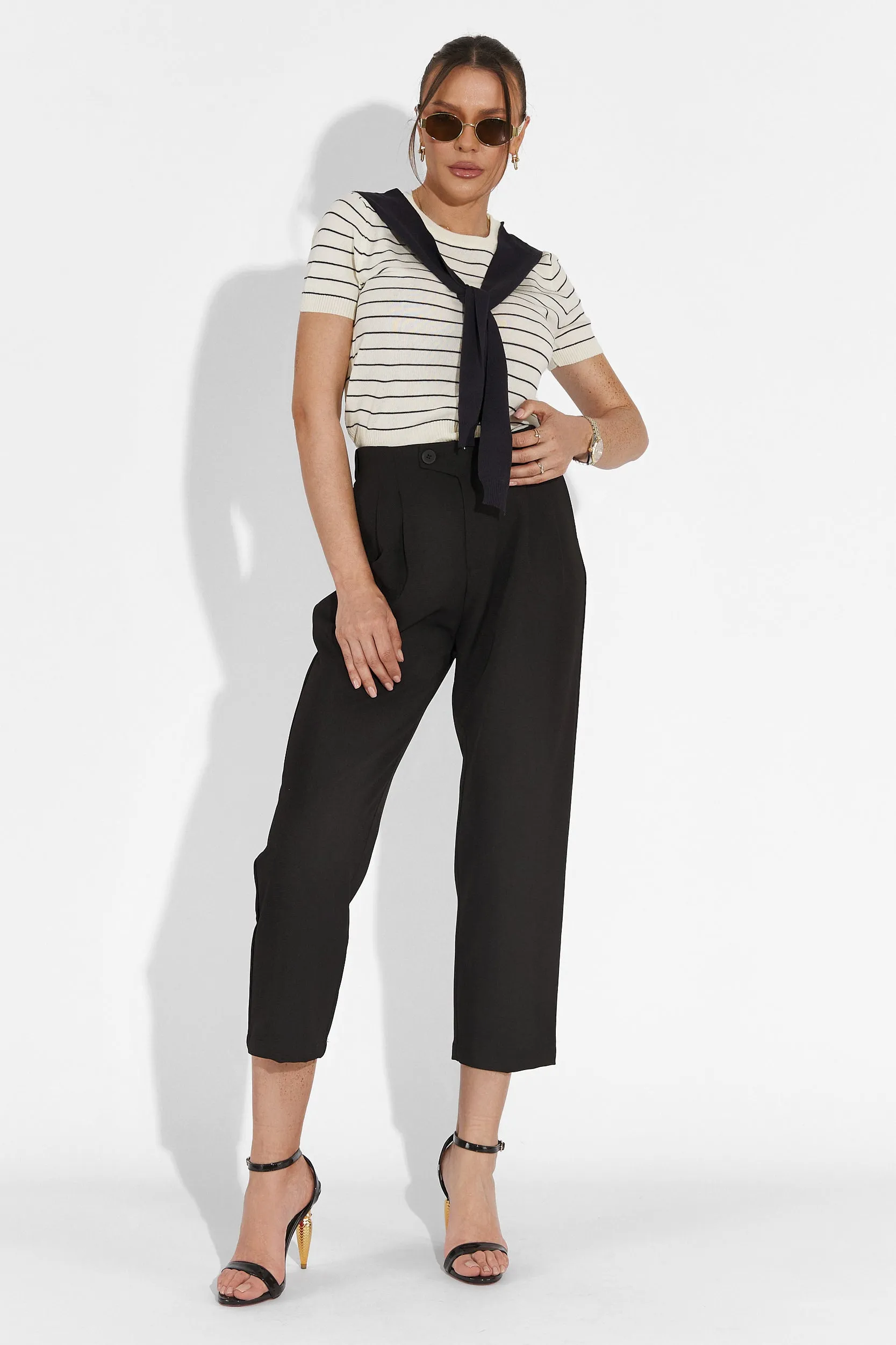 Pantaloni dama casual negri Alvaro Bogas sold by bogas product image thumbnail 3